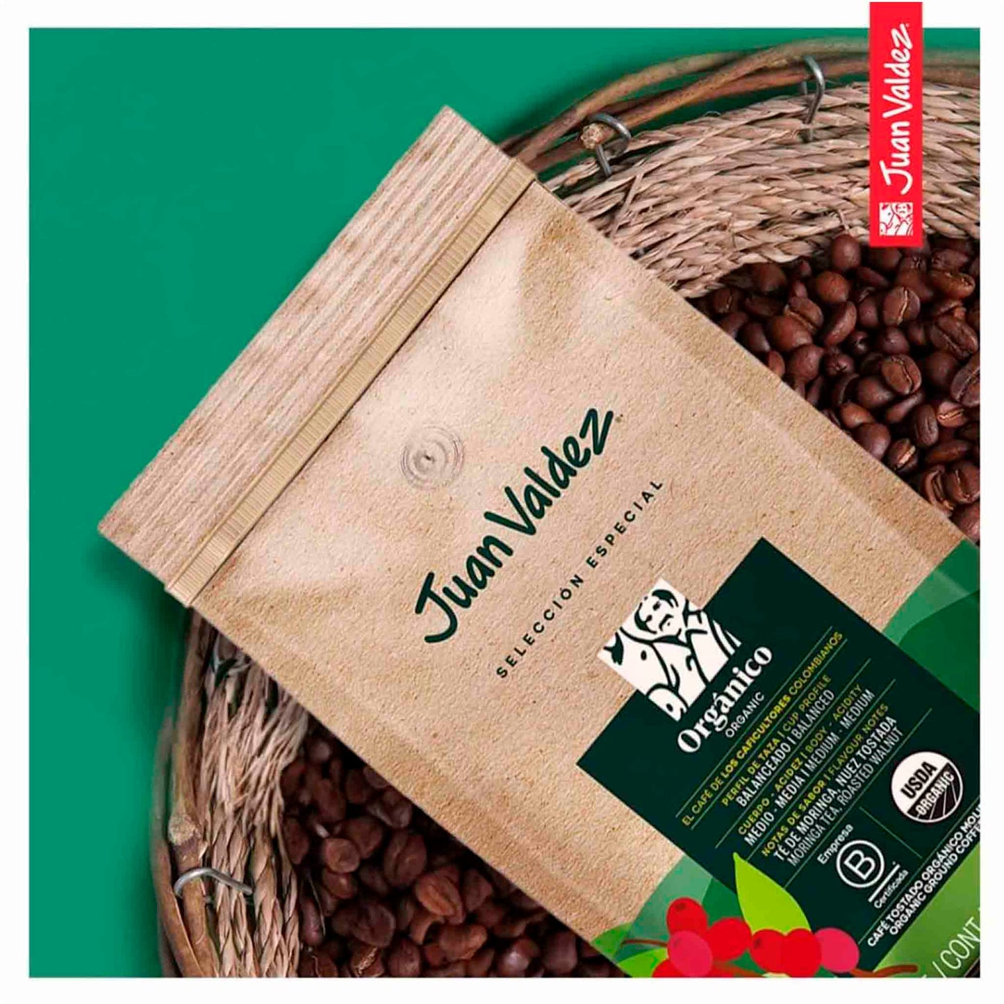 Café Juan Valdez Gourmet Selección Grano Molido Balanceado 283 g JUAN VALDEZ- Dermocosmetica_belleza_online