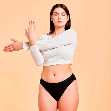 Calzón Menstrual Bikini Flujo Moderado -  BloodyGreen
