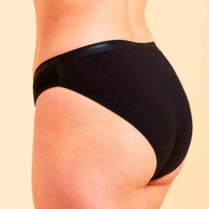 Calzón Menstrual Bikini Flujo Moderado -  BloodyGreen