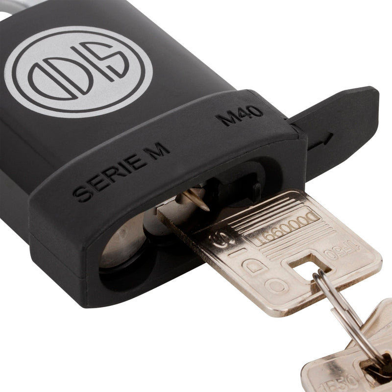 Candado Odis M40 Protected 48 mm – Seguridad Máxima con Gancho de Borón ODIS- Dermocosmetica_belleza_online