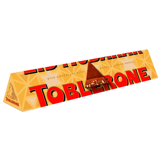 Chocolate Toblerone Leche con Nougat y Miel 340 g