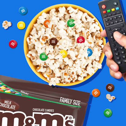 M&M's Chocolate con Leche Bolsa Familiar 510.3g – Dulce Diversión para Compartir M & M- Dermocosmetica_belleza_online