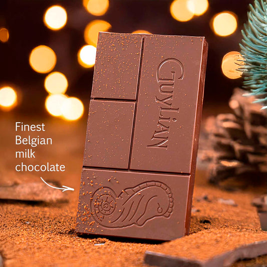 Chocolate Belga Guylian Milk 100g – Sin Azúcar Añadida, Sabor Pleno GUYLIAN- Dermocosmetica_belleza_online
