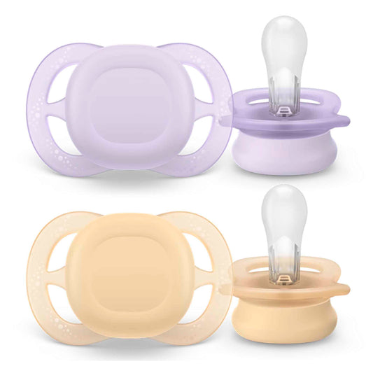 Chupetes Philips Avent Ultra Start SCF075/01 para recién nacidos, pack 2