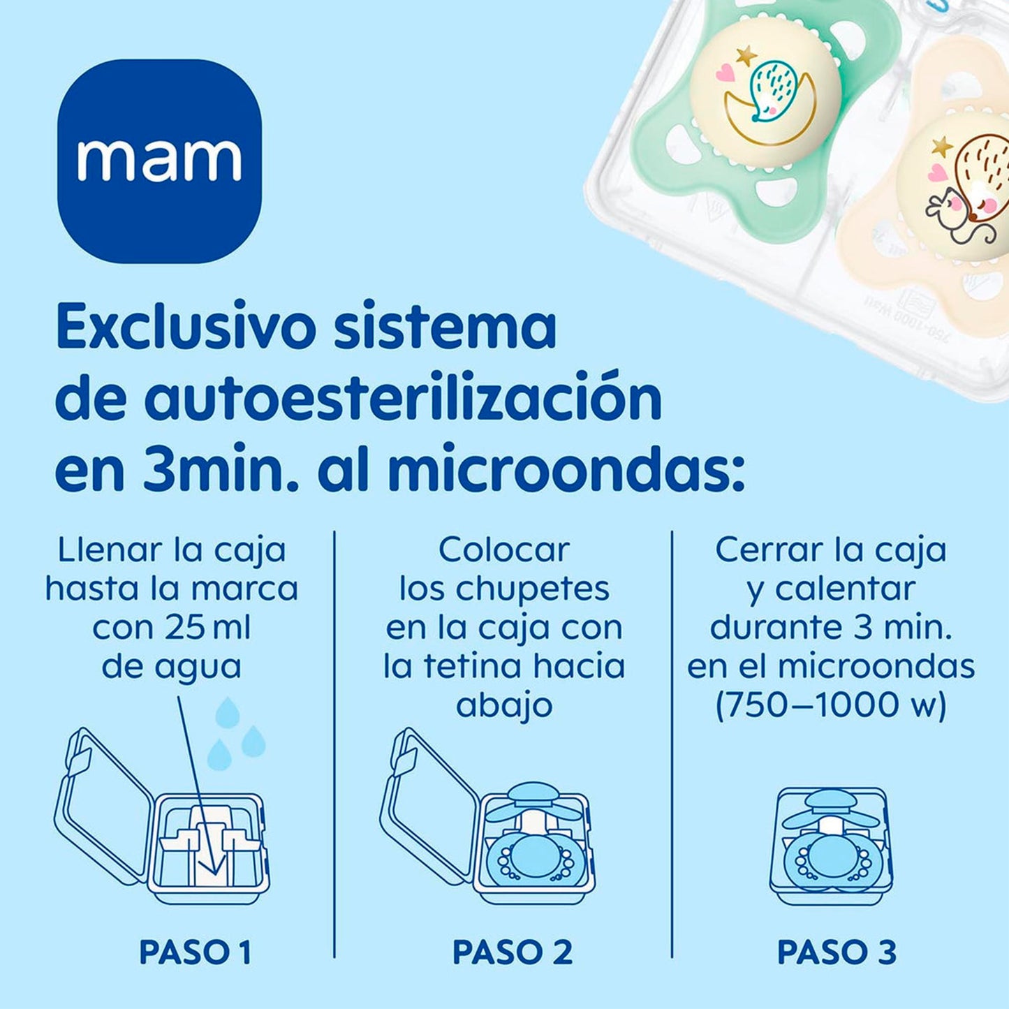 Chupete Mam Original Night Brilla En La Noche 16+ Meses MAM- Dermocosmetica_belleza_online