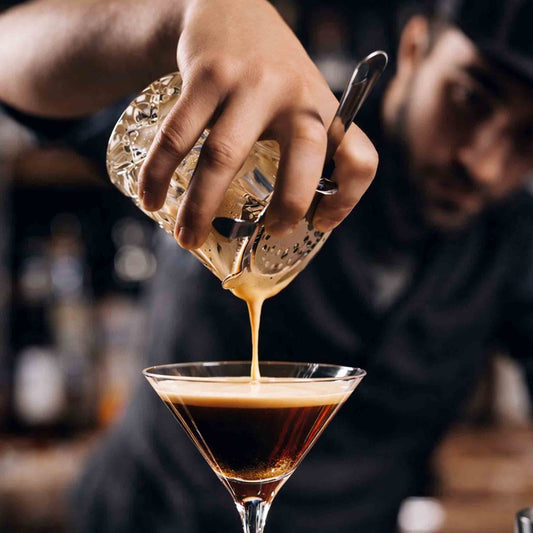 Colador De Bar De Tragos, Cocteles De Acero Inoxidable Dorado