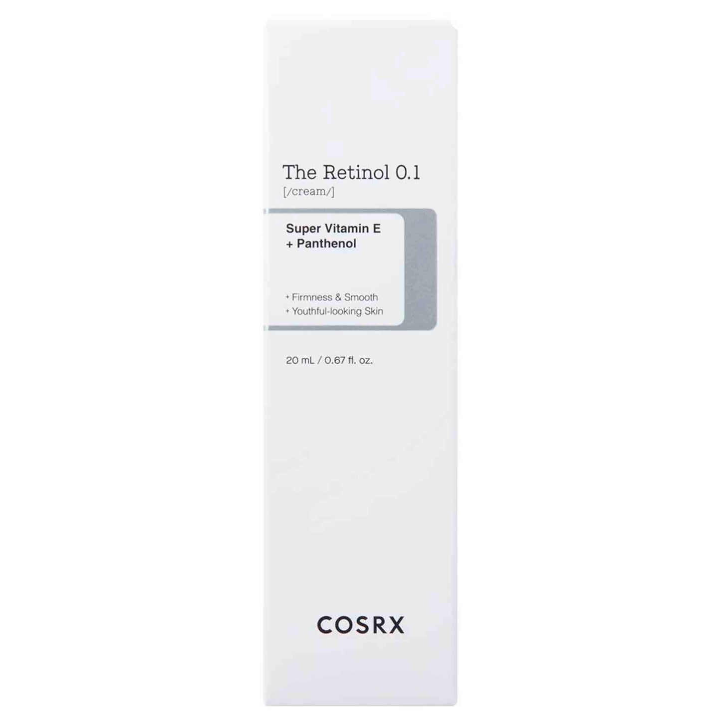 Cosrx Retinol 0.1% Crema Facial 20 ml Antiage Noche