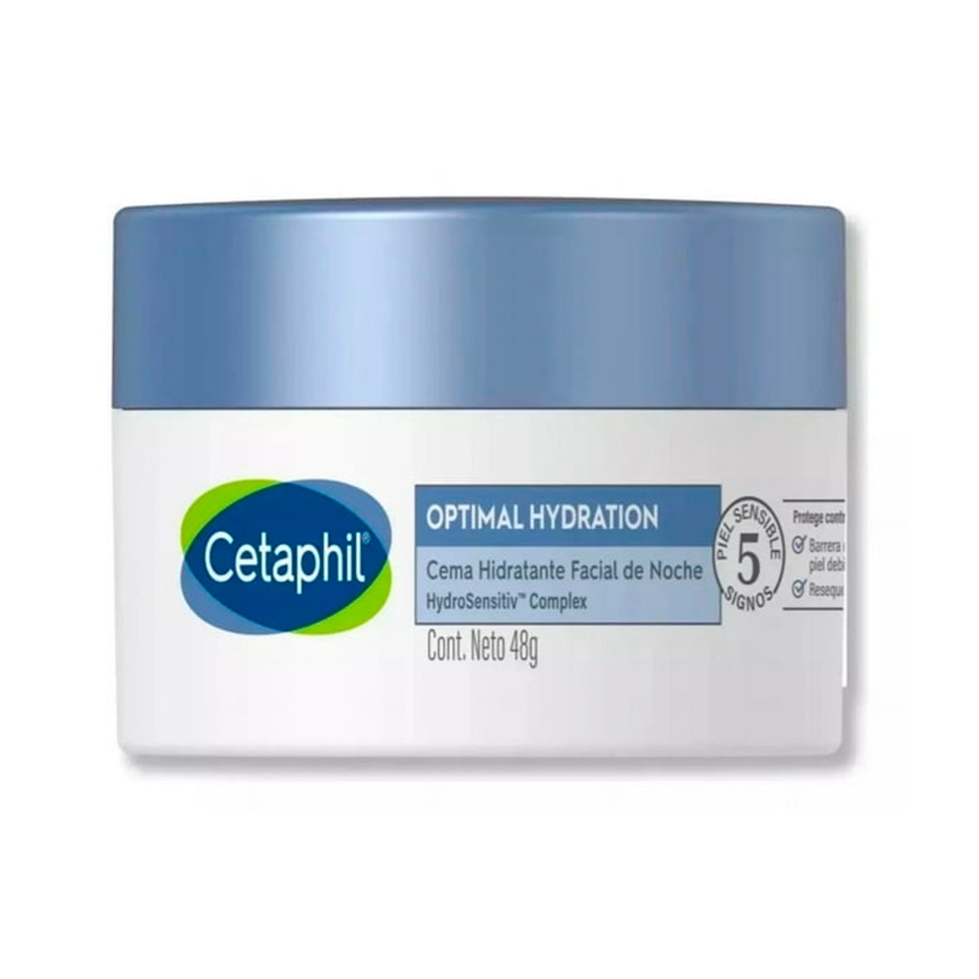 Crema Facial Hidratante de Noche Cetaphil Optimal Hydration 48g | Recupera Tu Piel Mientras Duermes CETAPHIL- Dermocosmetica_belleza_online