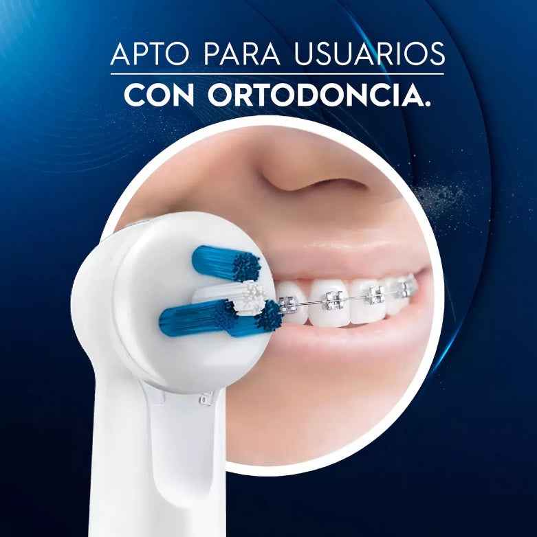Cabezales De Repuesto Cepillo De Dientes Eléctrico Oral-b Orthodontic + Advanced Clean ORAL-B- Dermocosmetica_belleza_online