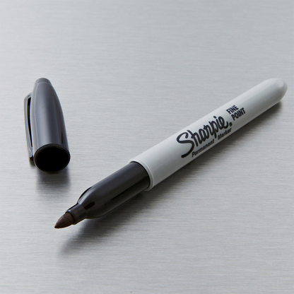 Set 4 Marcadores Permanentes Punta Sharpie Fina Negro SHARPIE- Dermocosmetica_belleza_online