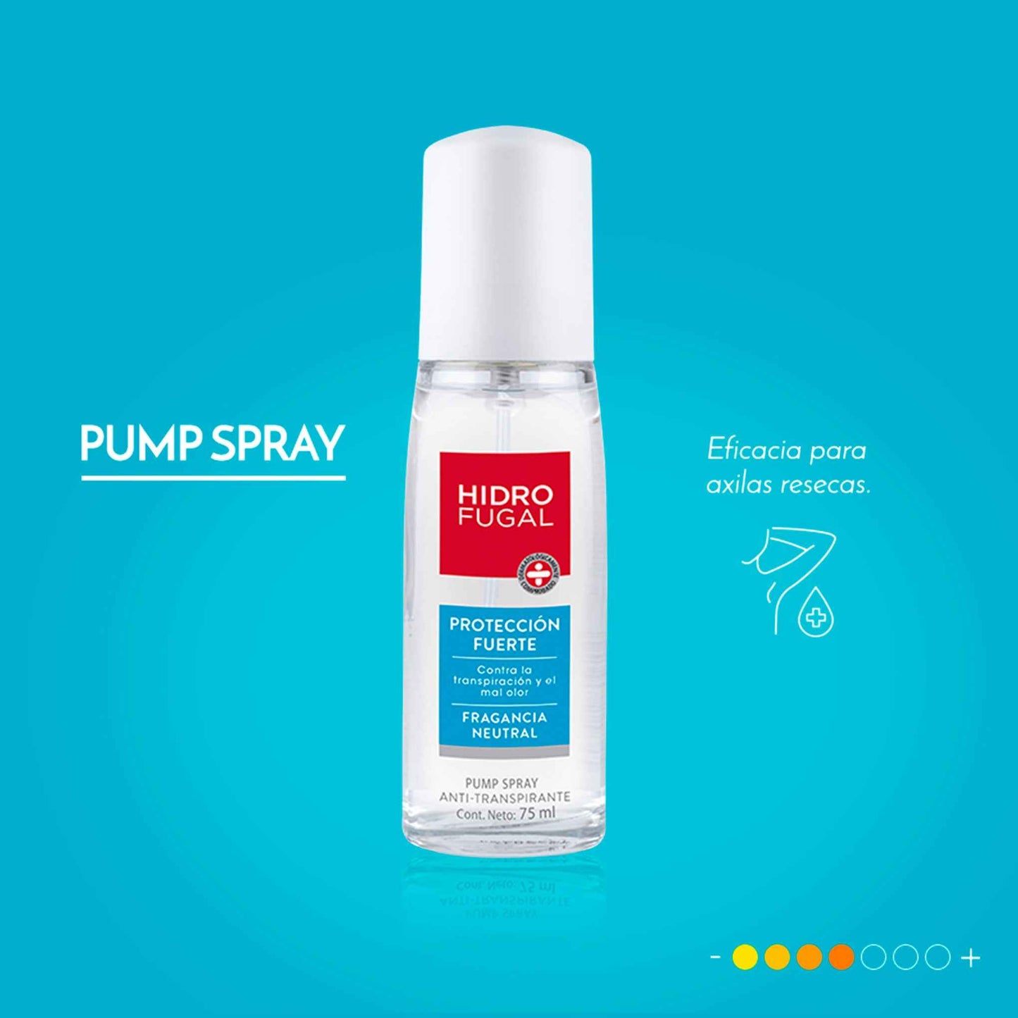 Desodorante Antitranspirante Hidrofugal Spray 75ml – Protección Eficaz con Fragancia Neutra HIDROFUGAL- Dermocosmetica_belleza_online