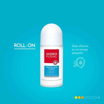 Hidrofugal Antitranspirante Roll On 50 ml – Protección Intensa y Frescura Todo el Día HIDROFUGAL- Dermocosmetica_belleza_online