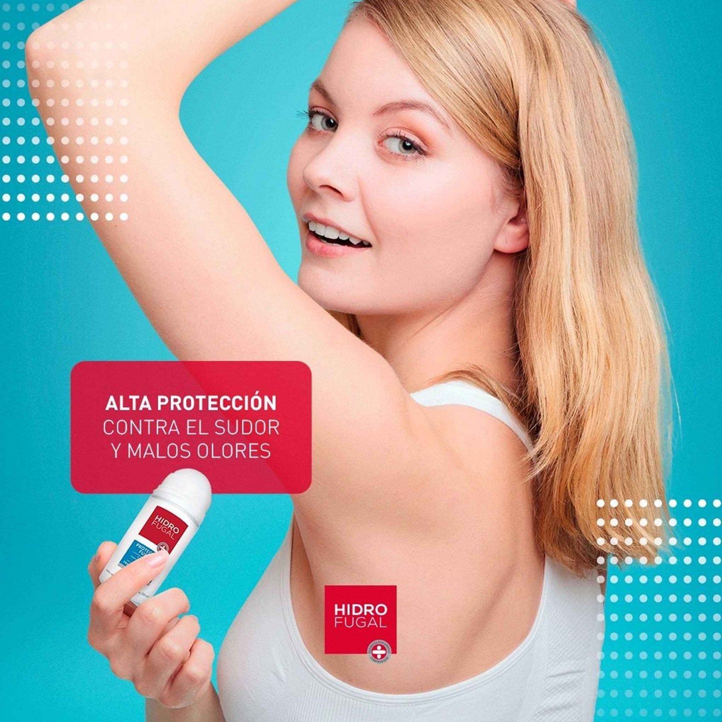 Hidrofugal Antitranspirante Roll On 50 ml – Protección Intensa y Frescura Todo el Día HIDROFUGAL- Dermocosmetica_belleza_online