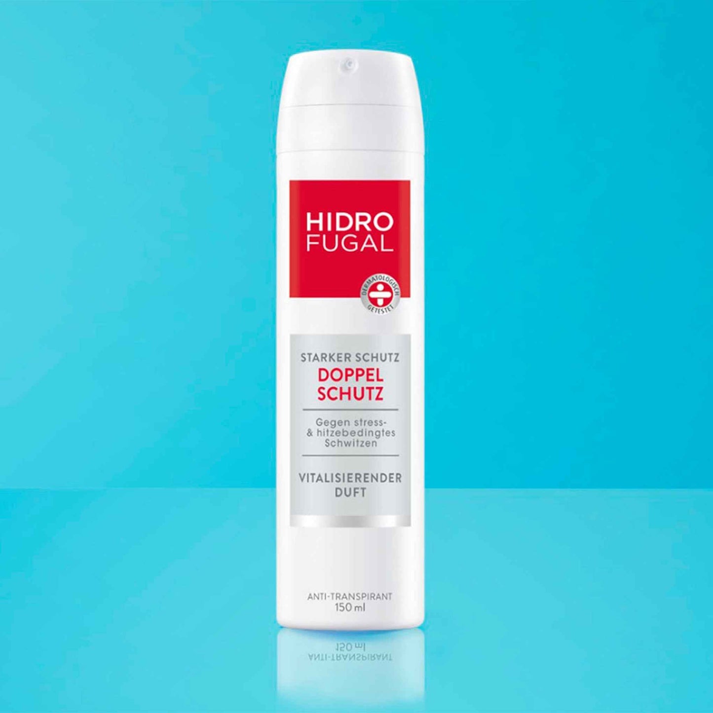 Hidrofugal spray antitranspirante 150ml doble acción protección sudor
