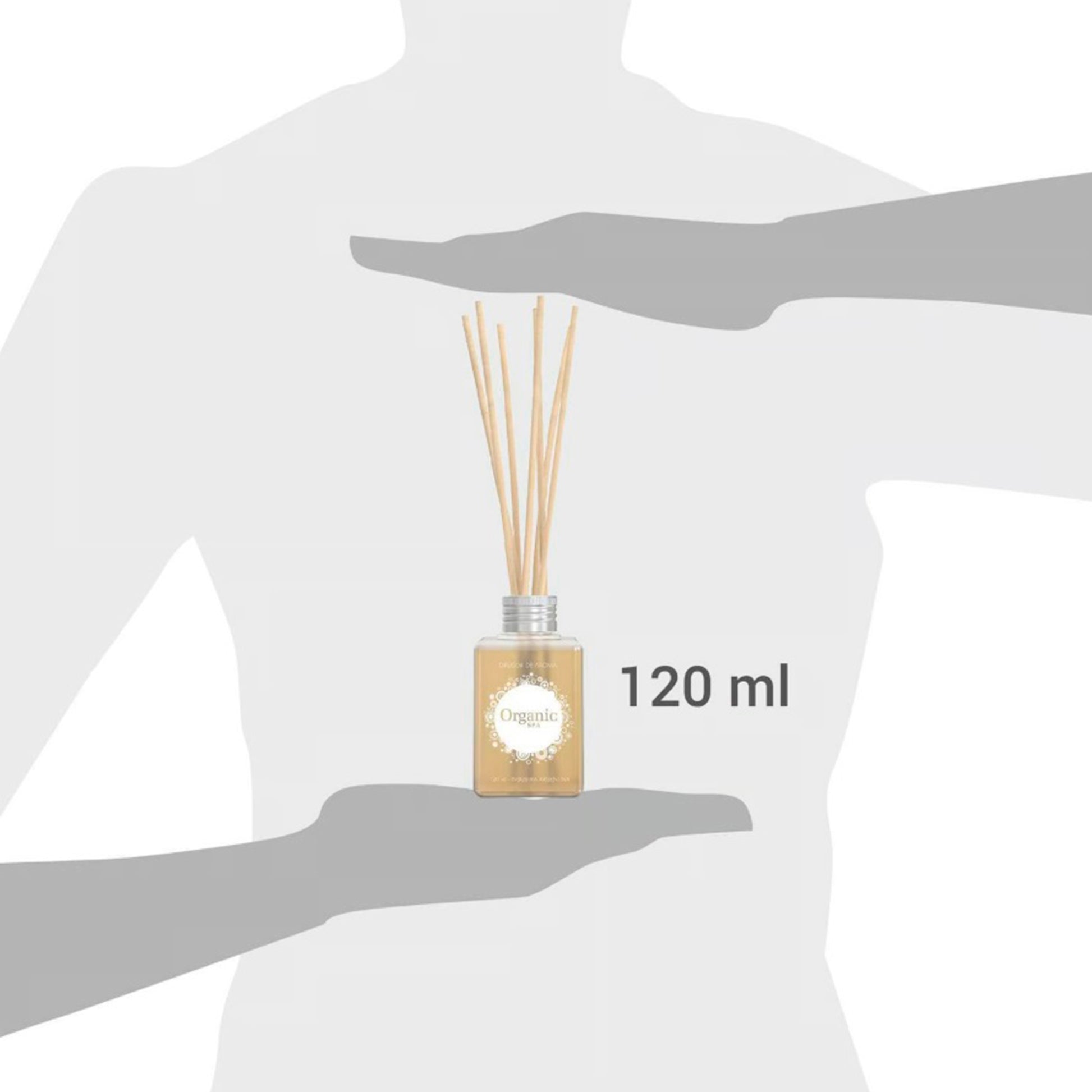 Difusor de Ambiente Coco & Vainilla 120 ml Organic Spa – Ambiente Tropical ORGANIC SPA- Dermocosmetica_belleza_online