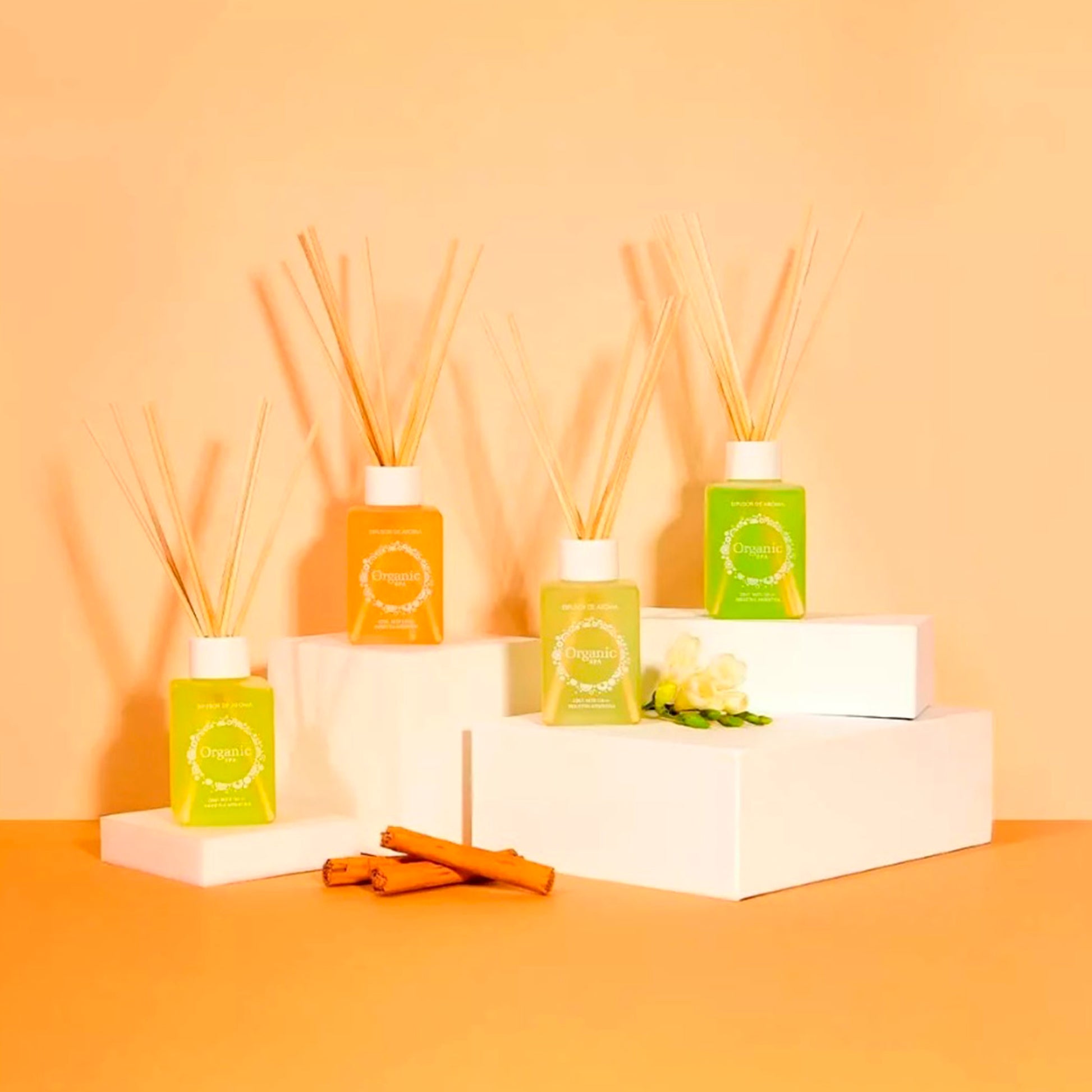 Difusor de Ambiente Coco & Vainilla 120 ml Organic Spa – Ambiente Tropical ORGANIC SPA- Dermocosmetica_belleza_online