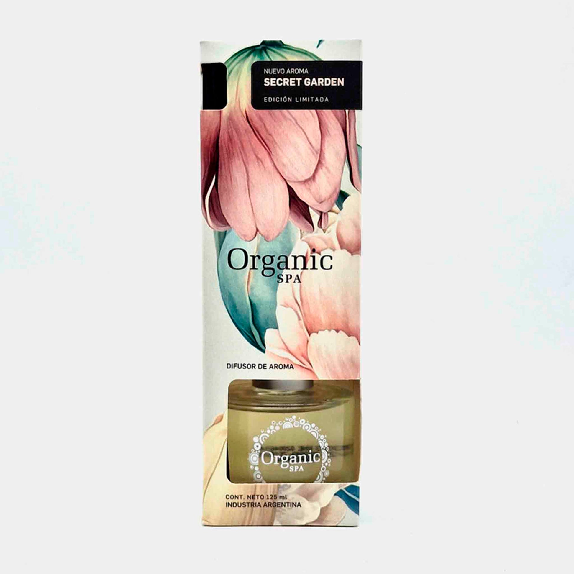 Difusor de Ambiente Organic Spa Secret Garden 125 ml ORGANIC SPA- Dermocosmetica_belleza_online