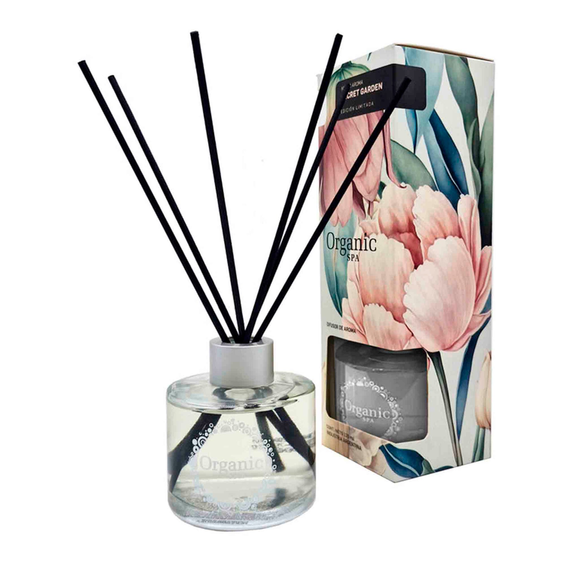 Difusor de Ambiente Organic Spa Secret Garden 125 ml ORGANIC SPA- Dermocosmetica_belleza_online