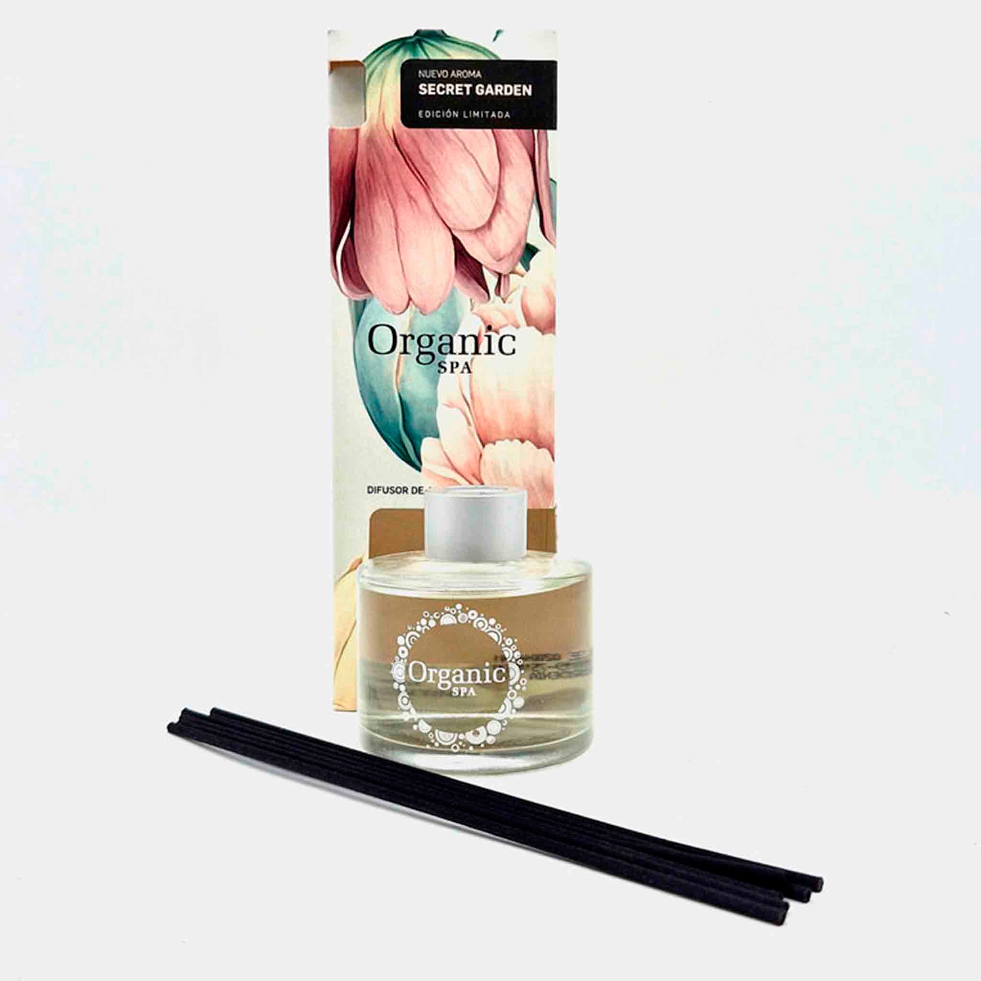 Difusor de Ambiente Organic Spa Secret Garden 125 ml ORGANIC SPA- Dermocosmetica_belleza_online