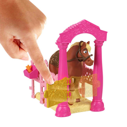 Disney Bella establo real con muñeca y caballo Mattel original