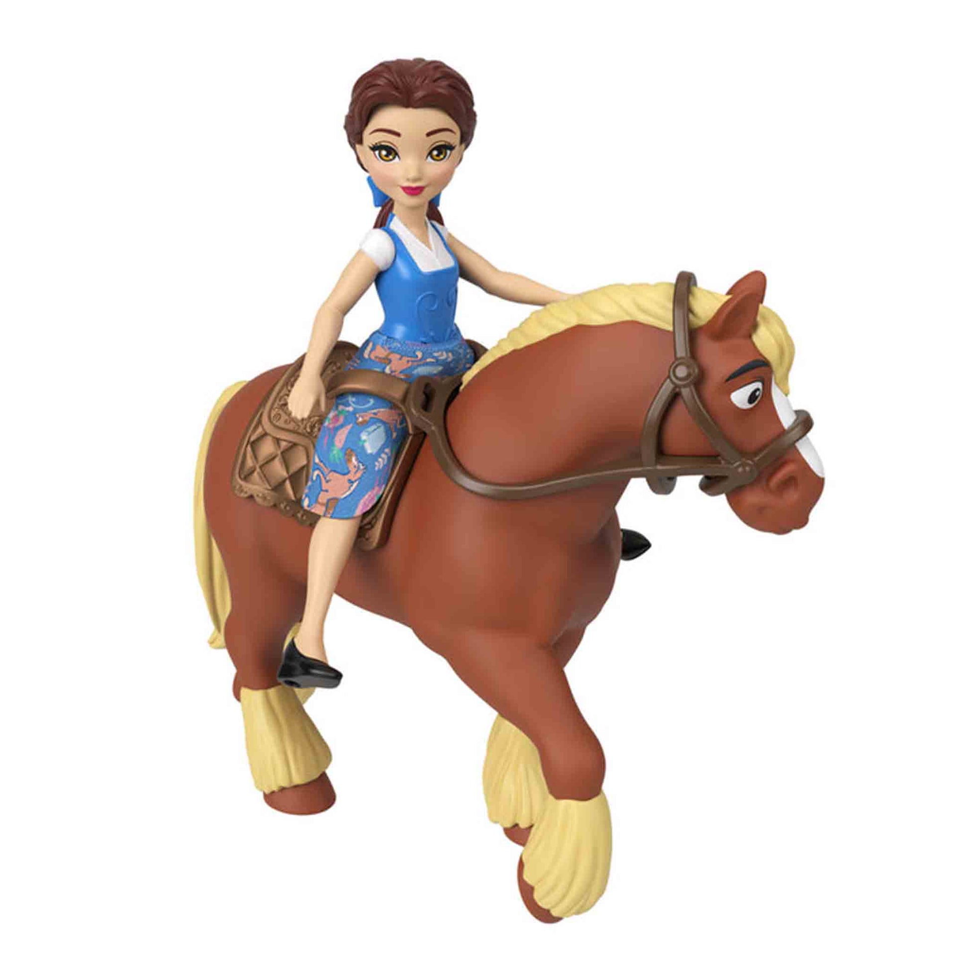 Disney Bella establo real con muñeca y caballo Mattel original