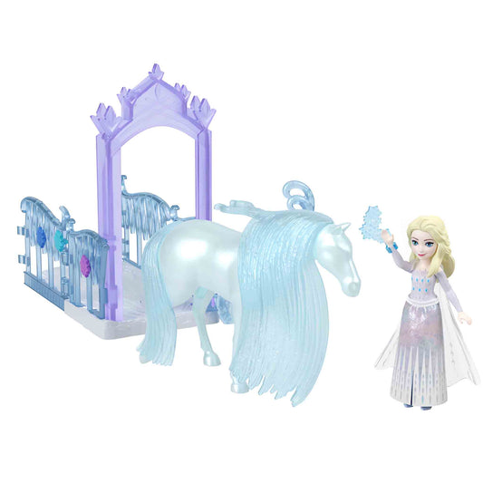 Disney Frozen Elsa con Nokk set muñeca y caballo Mattel original