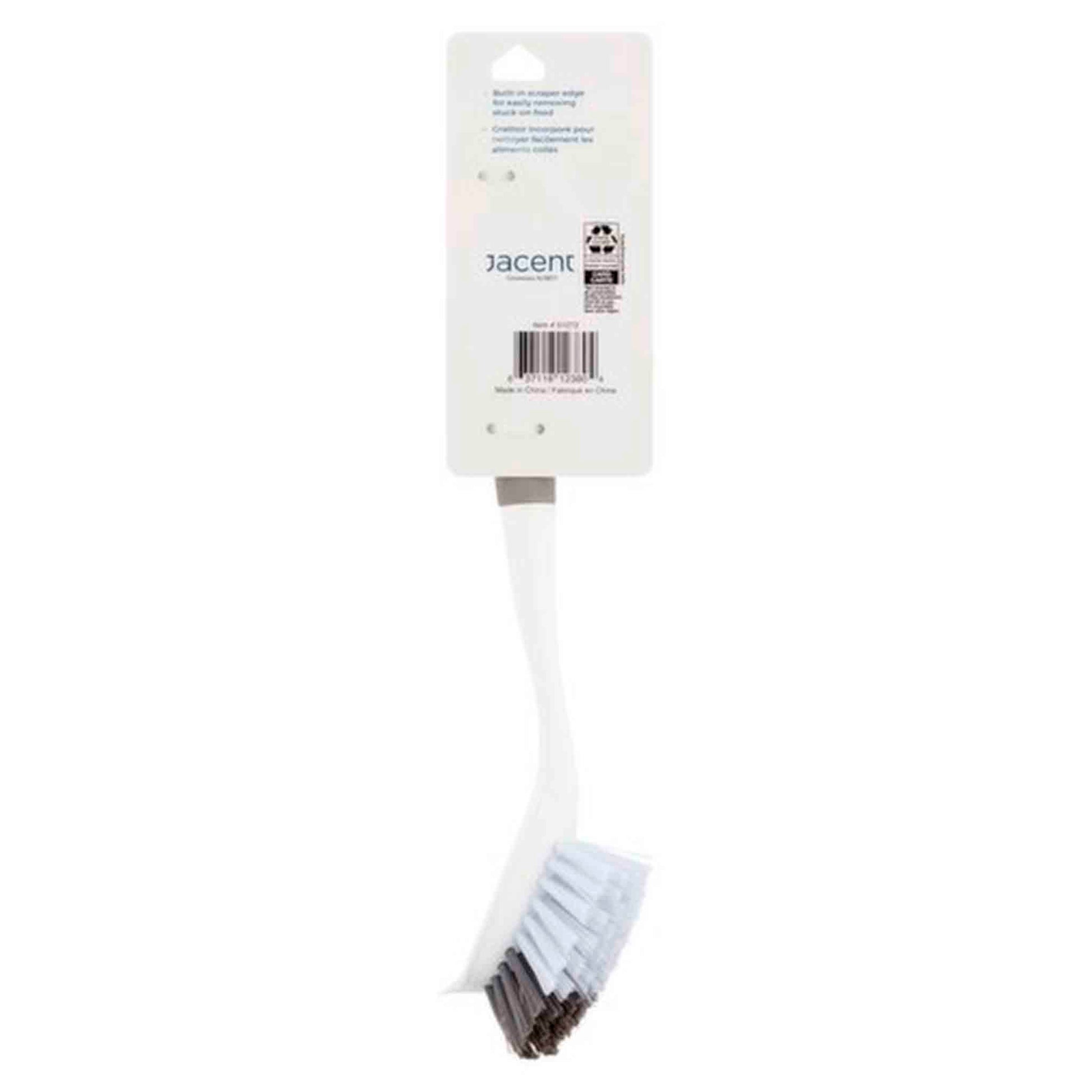 Escobilla Lavaloza Key & Castle Con Espátula – Limpieza Poderosa Gris KEY & CASTLE- Dermocosmetica_belleza_online