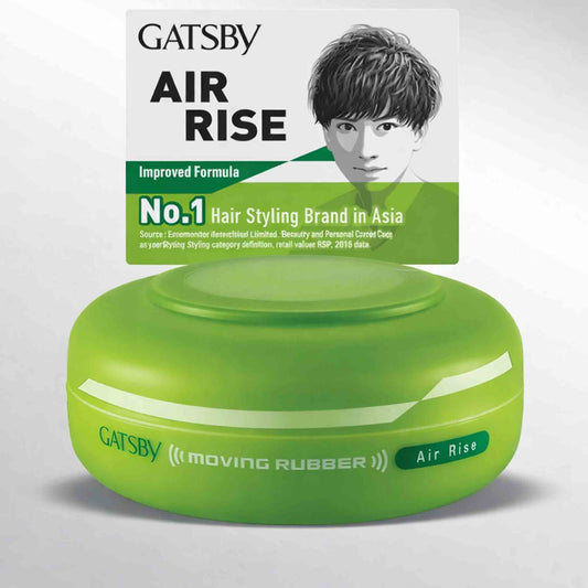Cera capilar Gatsby Moving Rubber Air Rise volumen natural