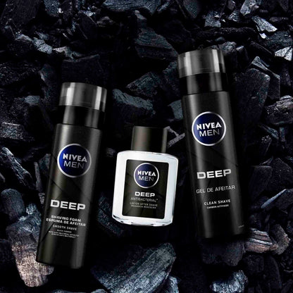 Gel De Afeitar Nivea Carbon Activado Men Deep  200ml