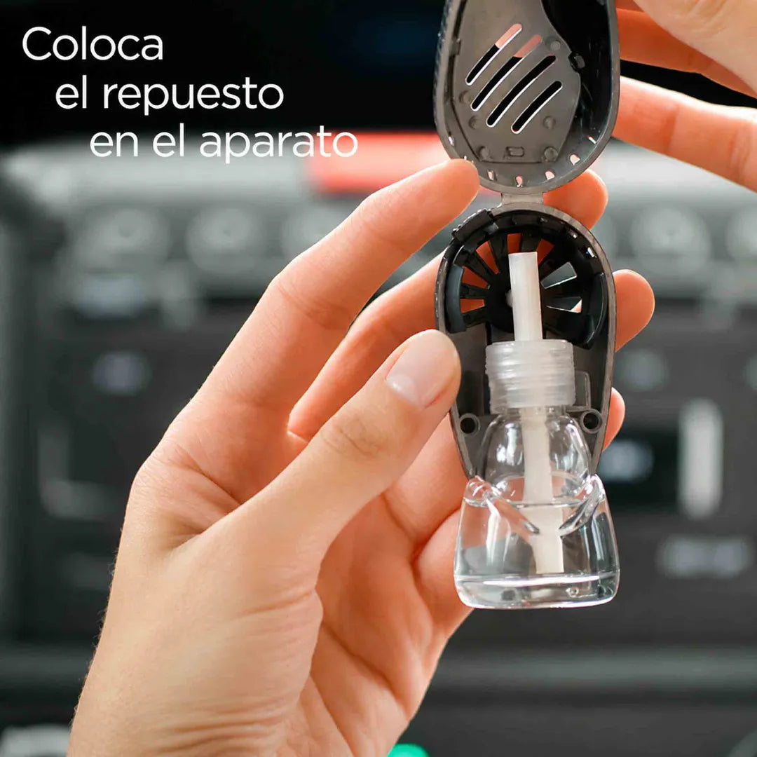 Repuesto aromatizador Glade Auto Sport aroma Auto Nuevo de 7 ml para interior de auto 75 dias