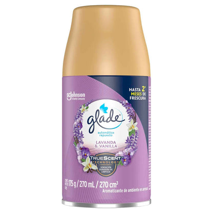 Repuesto Glade Automático 270 ml – Variedades GLADE- Dermocosmetica_belleza_online