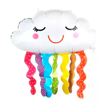 Bouquet De Globos Cumpleaños Arcoíris Pack De 5 Globos Palms Palms- Dermocosmetica_belleza_online