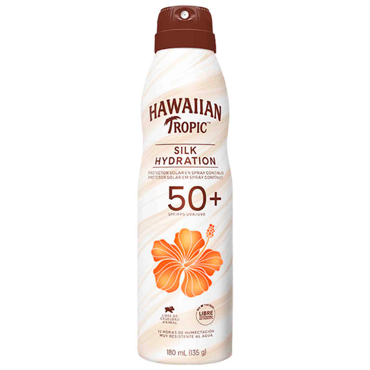 Hawaiian Tropic Silk Hydration Air Soft en Spray FPS 50+ 180 ml