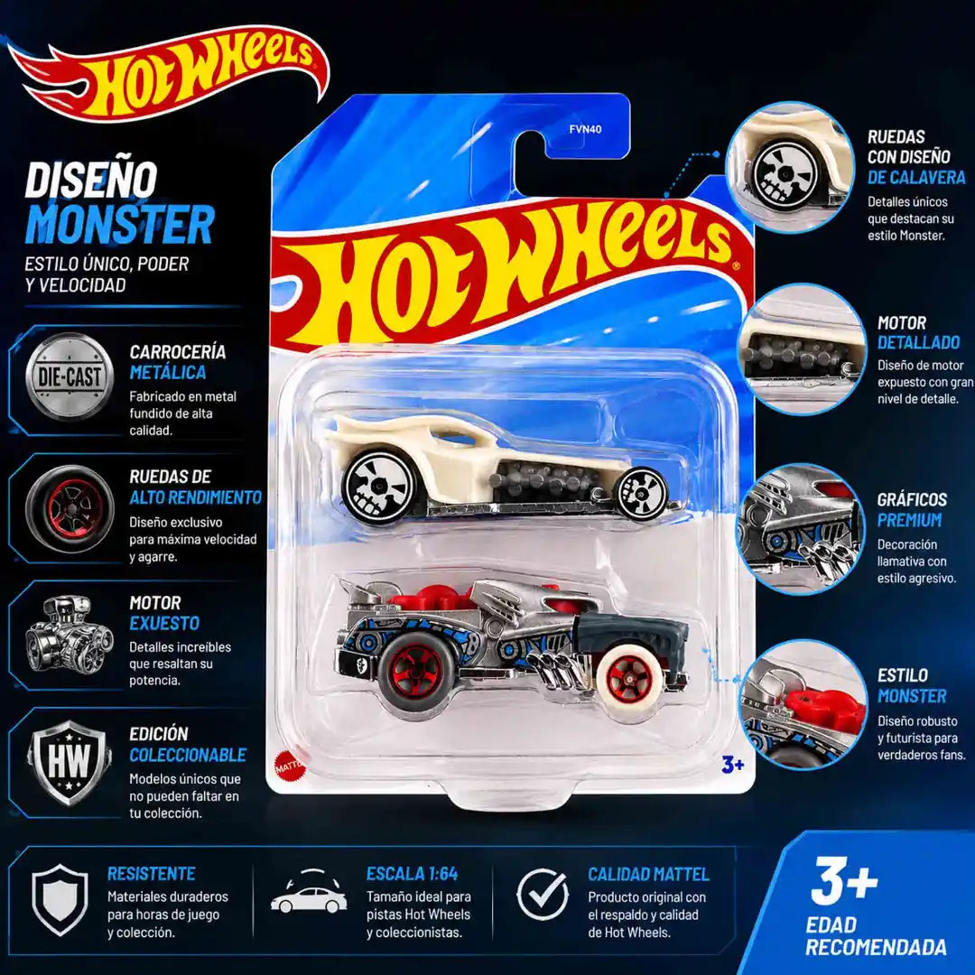 Hot Wheels Pack 2 Autos Variantes Modelos
