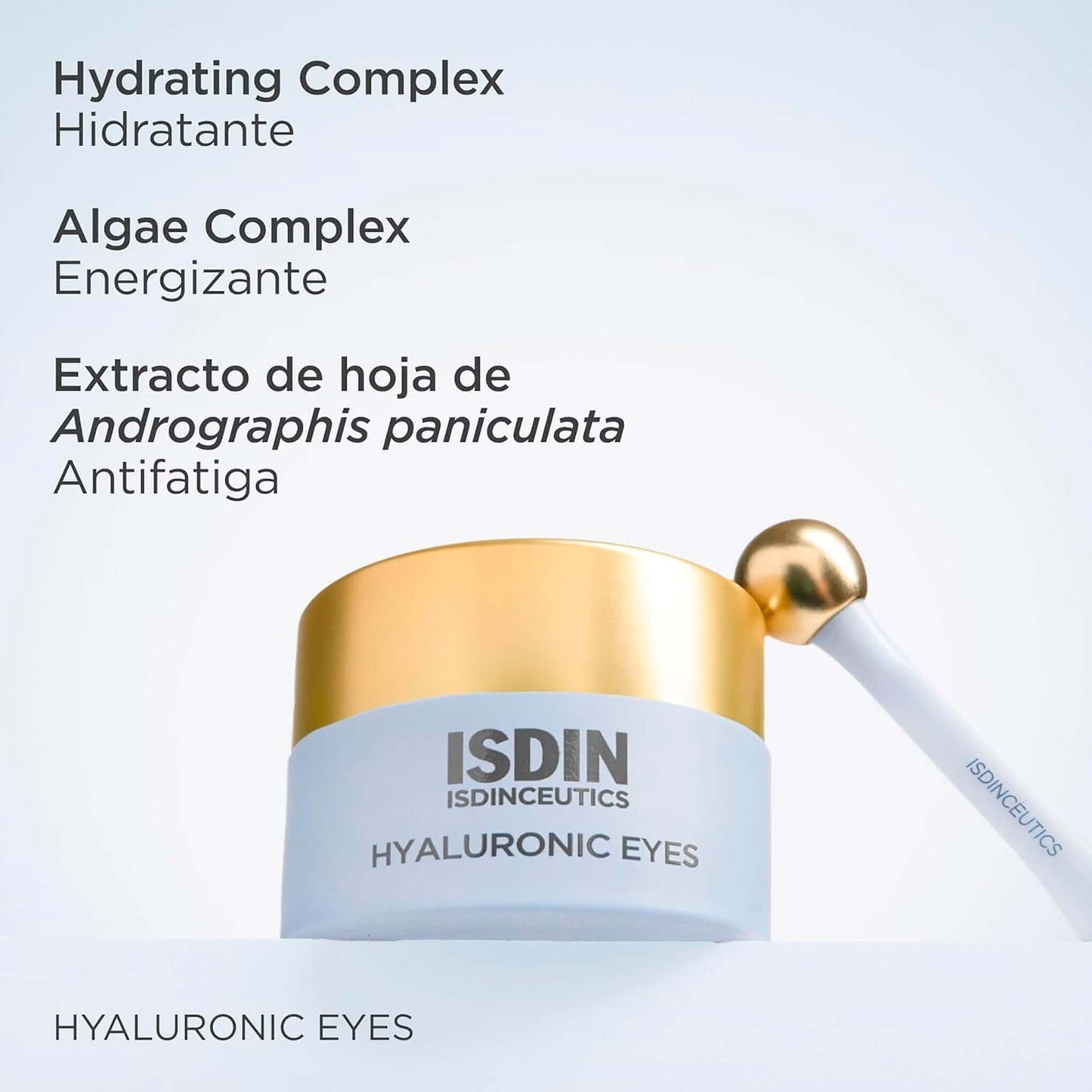 Gel ISDIN Hyaluronic Eyes para hidratar el contorno de ojos