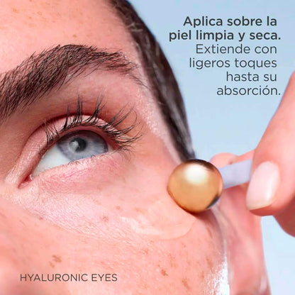 Textura ligera del gel ISDIN Hyaluronic Eyes 15 ml