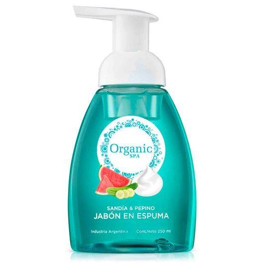 Jabón en Espuma Sandía & Pepino Organic Spa