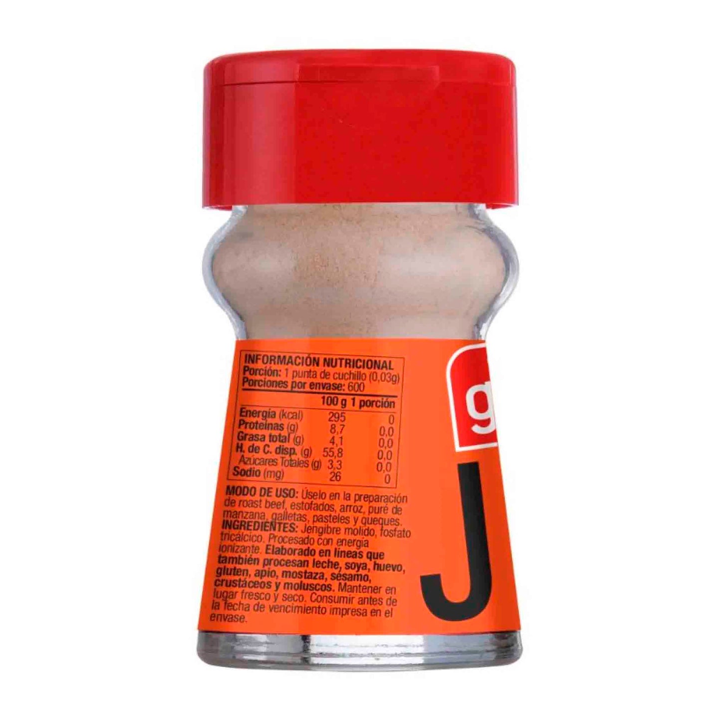Jengibre Molido Gourmet 18 g – Sabor Intenso GOURMET- Dermocosmetica_belleza_online