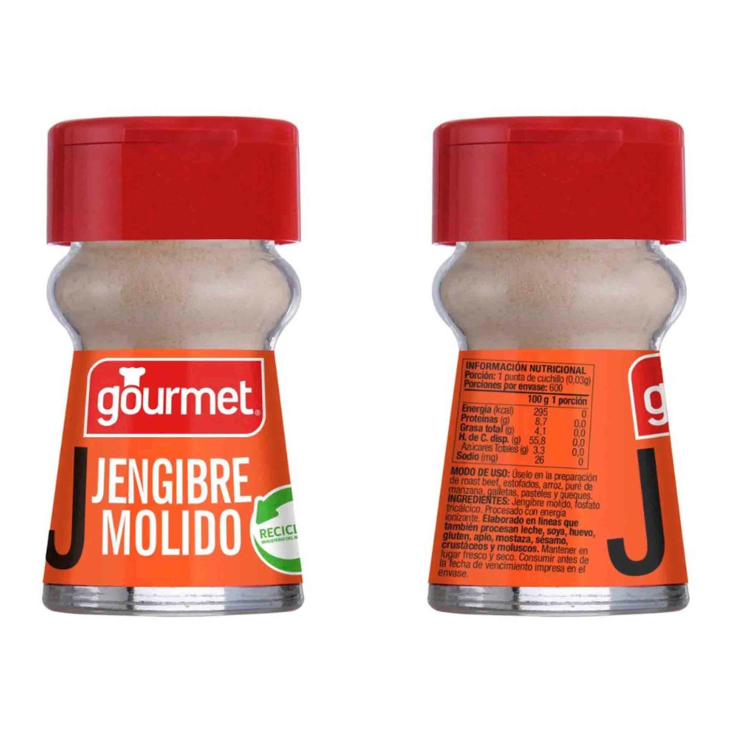 Jengibre Molido Gourmet 18 g – Sabor Intenso GOURMET- Dermocosmetica_belleza_online
