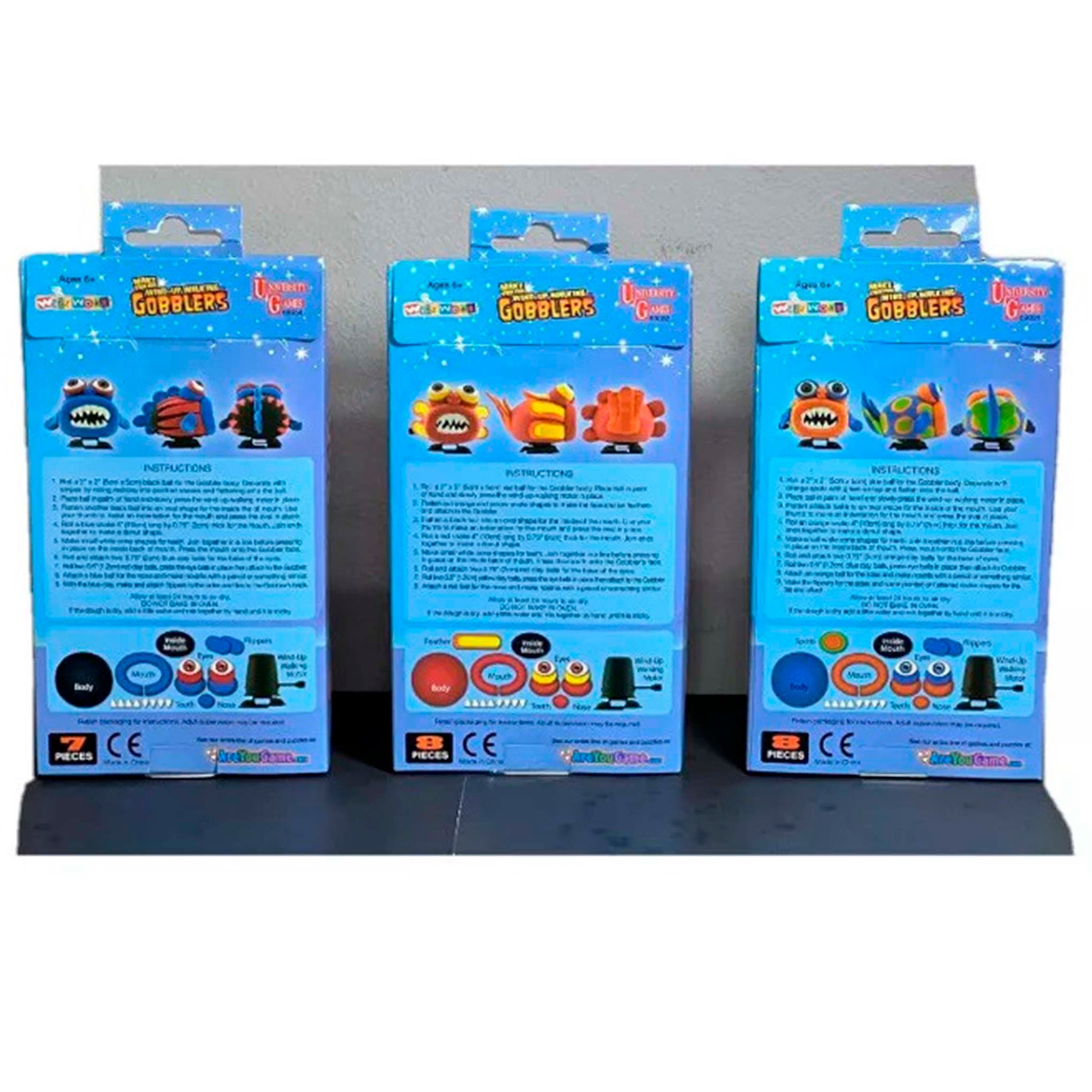 Crea Gobblers Con Masa. ¡dale Cuerda Y Míralo Moverse! University Games University Games- Dermocosmetica_belleza_online