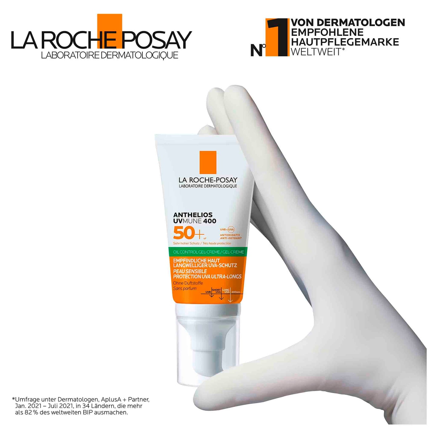 La Roche-Posay Anthelios UVMune 400 Oil Control SPF 50+ 50 ml – Gel-Crema Facial