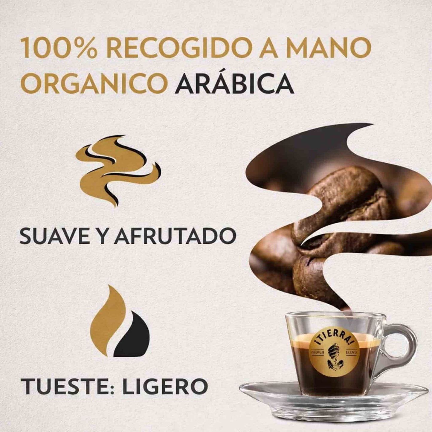 Café Molido Lavazza Tierra Bio Organic 180g Intensidad 6