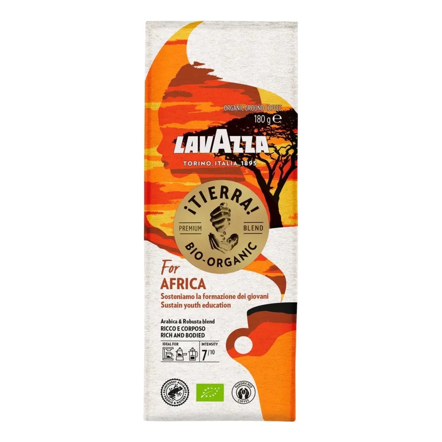 Café Molido Lavazza Tierra Africa 180 g