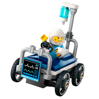 Lego City Airplane vs Hospital Bed 60459 | Set de 70 piezas
