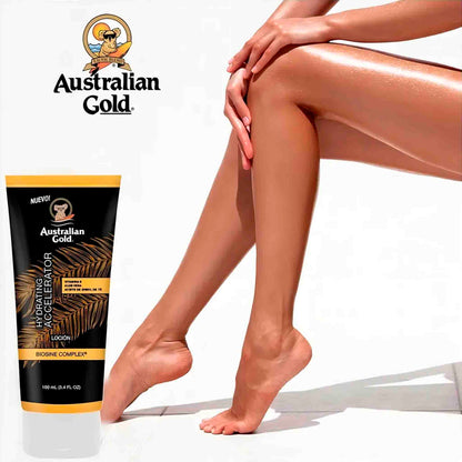 Loción Aceleradora Del Bronceado Australian Gold 100 ml – Color Dorado Más Rápido