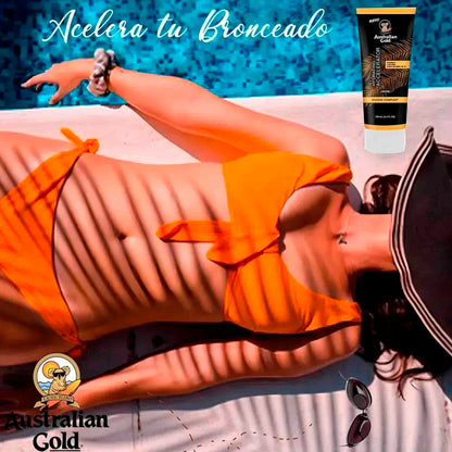 Loción Aceleradora Del Bronceado Australian Gold 100 ml – Color Dorado Más Rápido