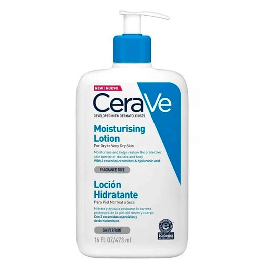 CeraVe Loción Hidratante 473 ml – Piel Seca a Muy Seca CERVAVE- Dermocosmetica_belleza_online