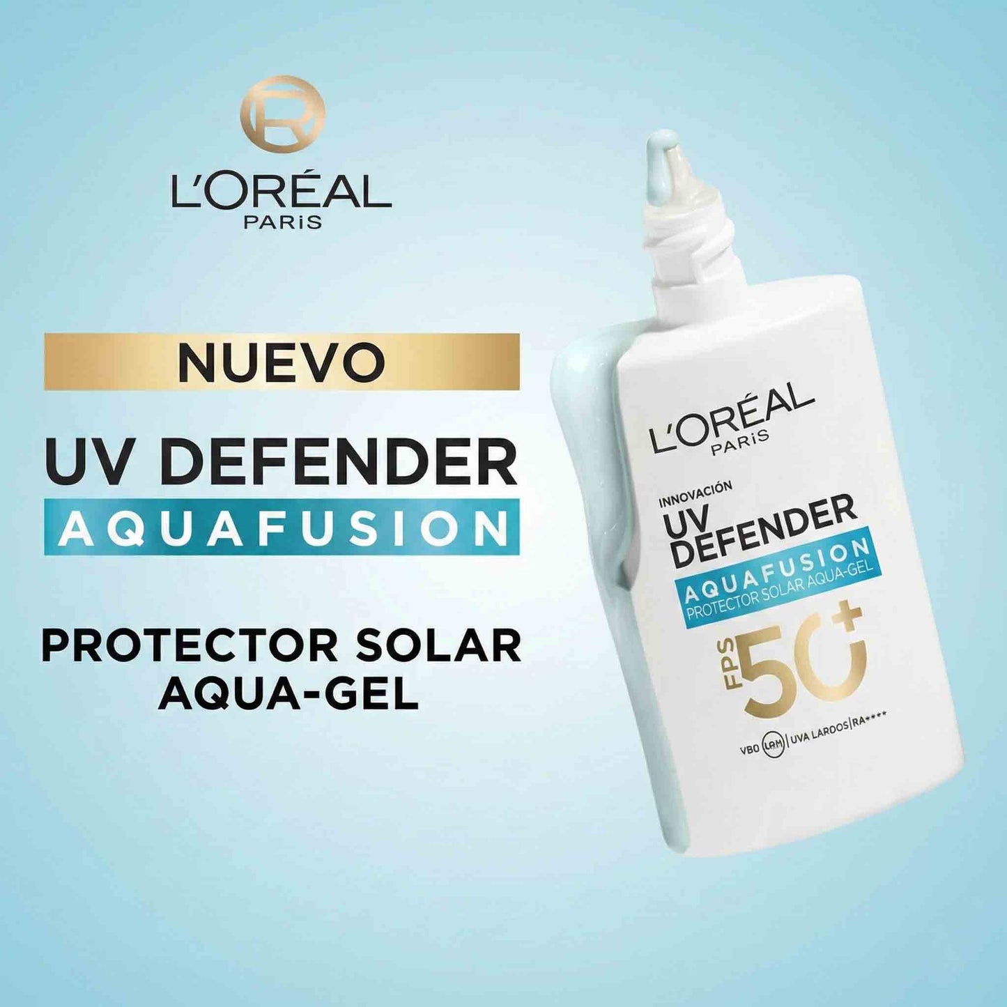 L'Oréal Paris UV Defender Aquafusion Protector Solar Diario FPS50+ 50 ml