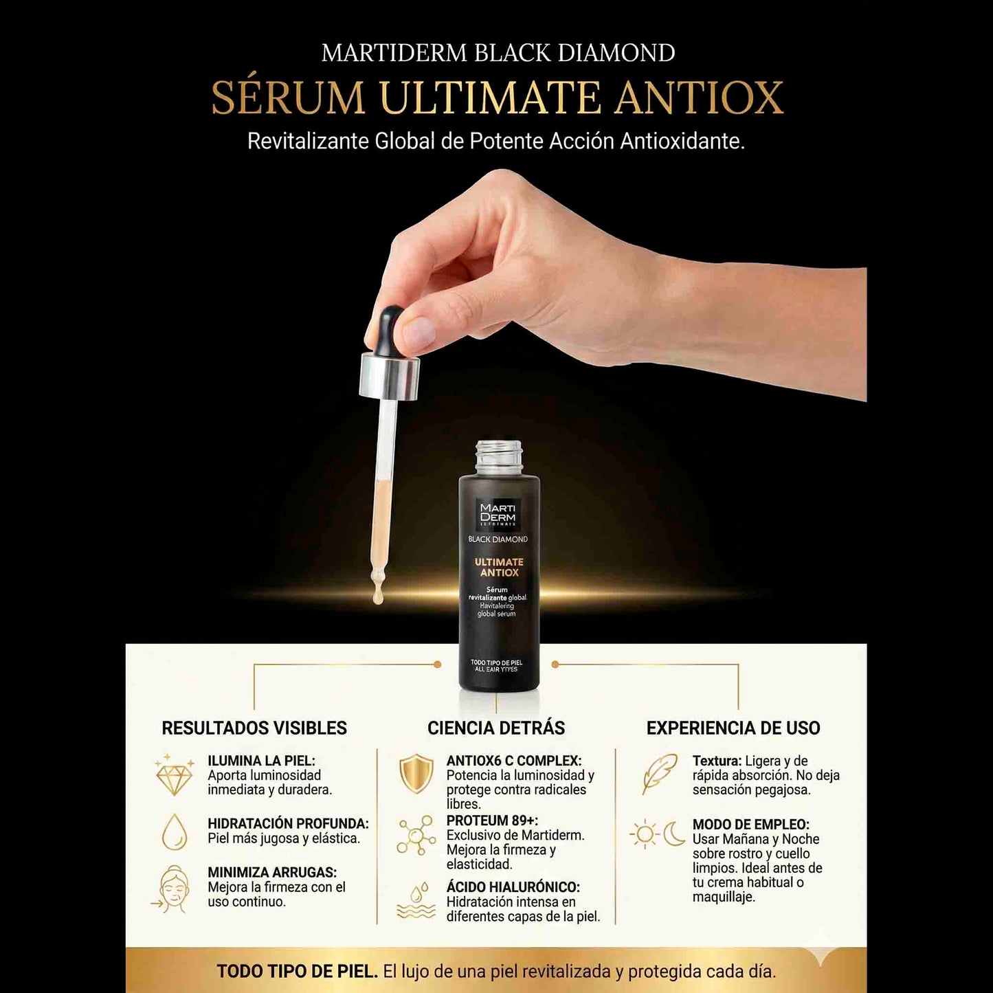 Martiderm Ultimate Antiox Sérum 30 ml - Black Diamond