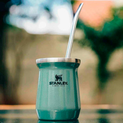 Mate Stanley Verde 236 ml – Estilo y Resistencia en Cada Cebada STANLEY- Dermocosmetica_belleza_online